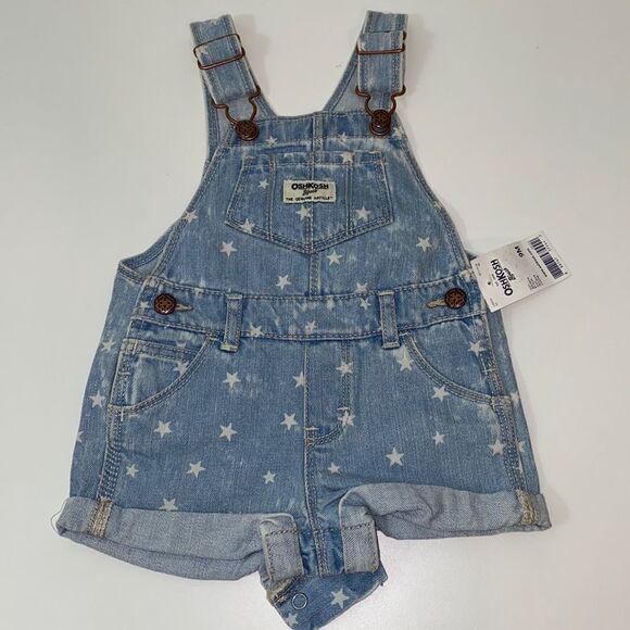 oshkosh romper baby girl size 9 months new - Picture 1 of 6